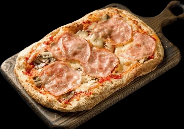 Пицца ветчина-грибы
